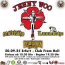 20.09.2025: Jenny Woo, Restrisiko, Lammkotze, Egoisten im From Hell in Erfurt